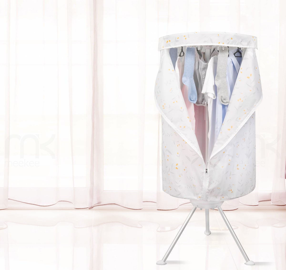 Foldable Upright Clothes Dryer for Clothes & Shoes